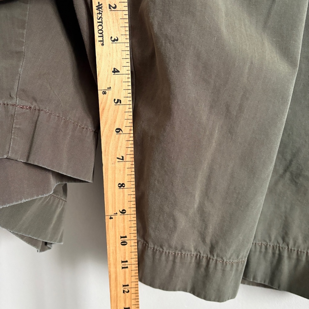 Eddie Bauer Mens Cargo Shorts Size 38 Green Utility Casual 100% Cotton Outdoor - Picture 8 of 10
